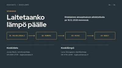 Sivu 6 – Yhteistyöehdotus — datakeskuksen hukkalämpö