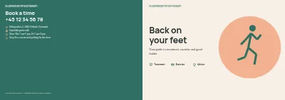 Cover of Physiotherapy clinic patient guide – 24 pages
