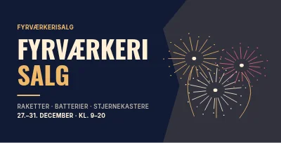Fyrværkerisalg – Illustreret klassiker