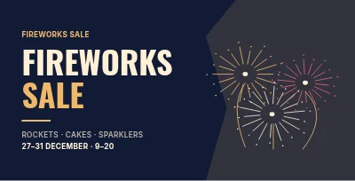 Fireworks sale – Illustrated classic