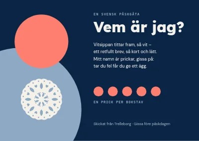 Påskbrev från Trelleborg