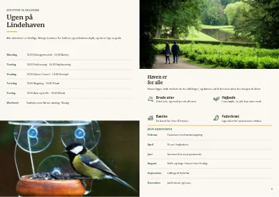 Side 8–9 af Velkomstbrochure for plejecenter – 12 sider