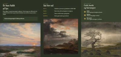 Side 2 af Museets besøgsguide