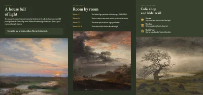 Page 2 of Museum visitor guide