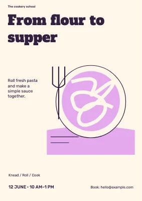From flour to supper