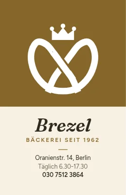 Die Bäckerbrezel