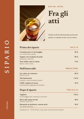 Bar del teatro — tra un atto e l'altro