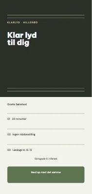 Gratis høretest — Klarlyd Hillerød
