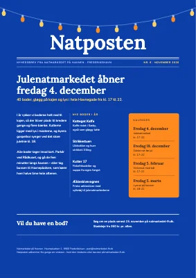 Nyhedsbrev — natmarked