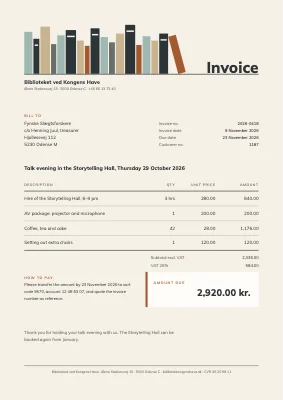 Invoice — library