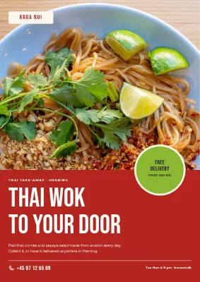 Thai take-away in Herning