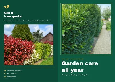 Garden care all year