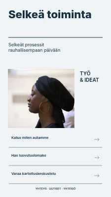 Selkeä toiminta