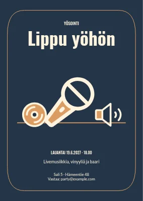 Lippu iltaan