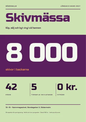 Skivmässan i siffror