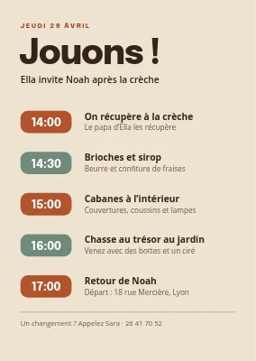 Après-midi jeux avec programme — Køge
