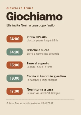 Pomeriggio di gioco con programma — Køge