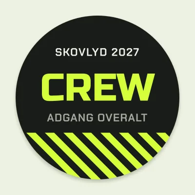 Crew til festivalen