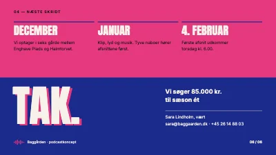 Side 6 af Podcastkoncept — historier fra baggården