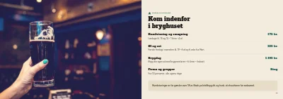 Side 12–13 af Produktbrochure for mikrobryggeri – 16 sider