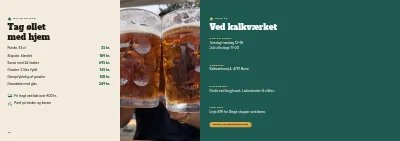 Side 14–15 af Produktbrochure for mikrobryggeri – 16 sider