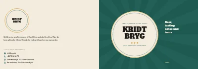 Copertina di Microbrewery product brochure – 16 pages