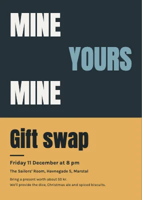 Gift swap — mine, yours, mine