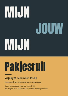 Cadeauspel — van mij, van jou, van mij