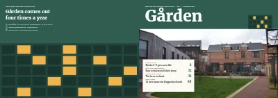 Cover of Member magazine for a housing association – 64 pages