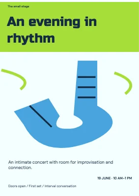 An evening in rhythm