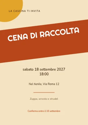 Cena del raccolto