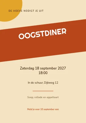 Oogstmaaltijd