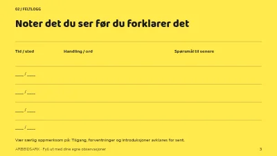 Side 3 av En bedre første måned