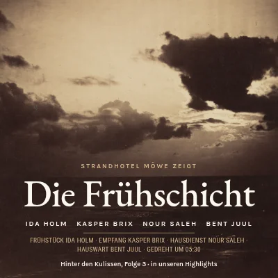 Strandhotel — hinter den Kulissen
