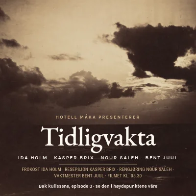 Hotell ved sjøen — bak kulissene