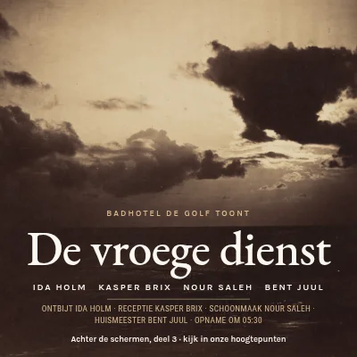 Hotel aan zee — achter de schermen