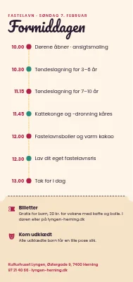 Side 2 af Fastelavn i kulturhuset i Herning