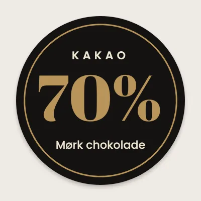 Mørk chokolade 70 %