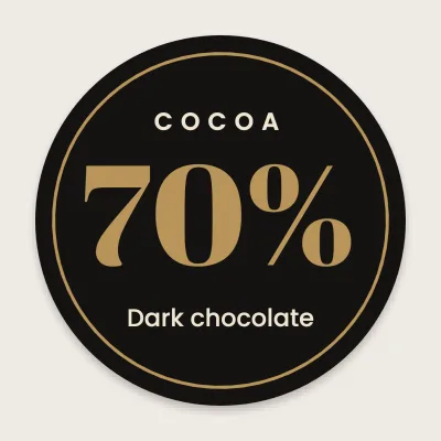Dark chocolate 70 %