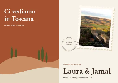 Bryllup i Toscana
