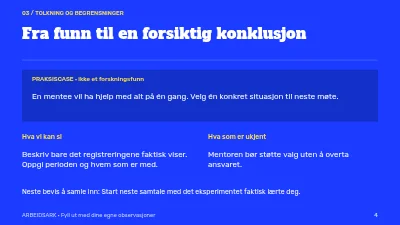 Side 4 av Mentoring med retning