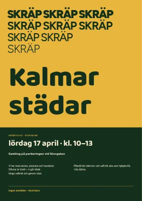 Skräpplockning — Ebeltoft städar upp