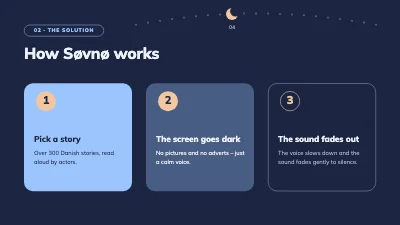 Page 4 of Investor pitch — bedtime story app