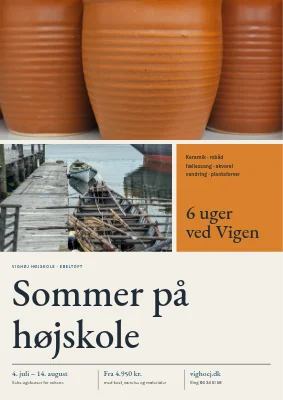 Sommerkurser på højskole i Ebeltoft