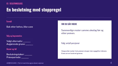 Side 4 av Mindre svinn i bakeriet