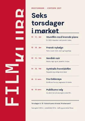 Filmklubb — program for vintersesongen
