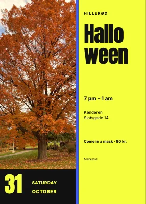 Halloween party in Hillerød