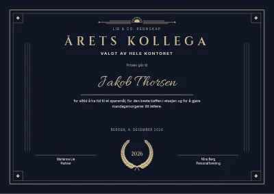 Årets kollega