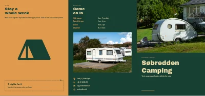 Lakeside campsite