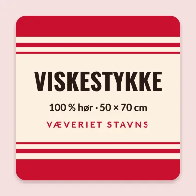 Viskestykke i hør